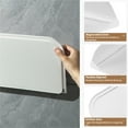 thumbnail image 6 of chaungfeng Foldable Plastic Floating Shelf Stick on Wall, Wall Mounted RV Shelves, for Bathroom, Kitchen, Entryway, Closet Organization (S,L), 6 of 8