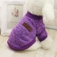 thumbnail image 2 of Pet Dog Puppy Classic Sweater Sweater Clothes Dog Clothes Winter Warm Warm Sweater Winter Dogs Clothes for Small Dogs Small Dog Winter Winter Dog Sweaters Dogs Clothes Pug Clothes for Dog, 2 of 3