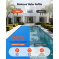 thumbnail image 5 of VEVOR Solar Pool Cover, 36x16ft Rectangle Pool Bubble Cover, 12Mil Pools Solar Blanket with Bubble & PE Material, Daytime Heat Absorption, Nighttime Heat Retention, Heat Retaining Solars Covers, Blue, 5 of 9