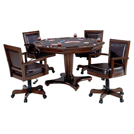 - Hillsdale Ambassador 5 Piece Game Table Set