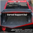 thumbnail image 3 of WHALEMOTOR 6.5ft Soft Quad Fold Tonneau Cover Compatible with 2004-2014 Ford F150 F-150, Vinly Top Alloy Steel Structure, Also Fits Lincoln Mark LT Bed (78.8"), 3 of 7