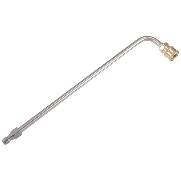 Varilla de extensión para lavadora a presión Unique Bargains para coche, motocicleta, bicicleta, forma L, conexión rápida de 1/4 de pulgada, 35 cm, 1 pieza