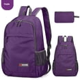 thumbnail image 2 of Mochila de camping Oxford, bolsa de senderismo transpirable para viajes de oficina (púrpura), 2 of 6