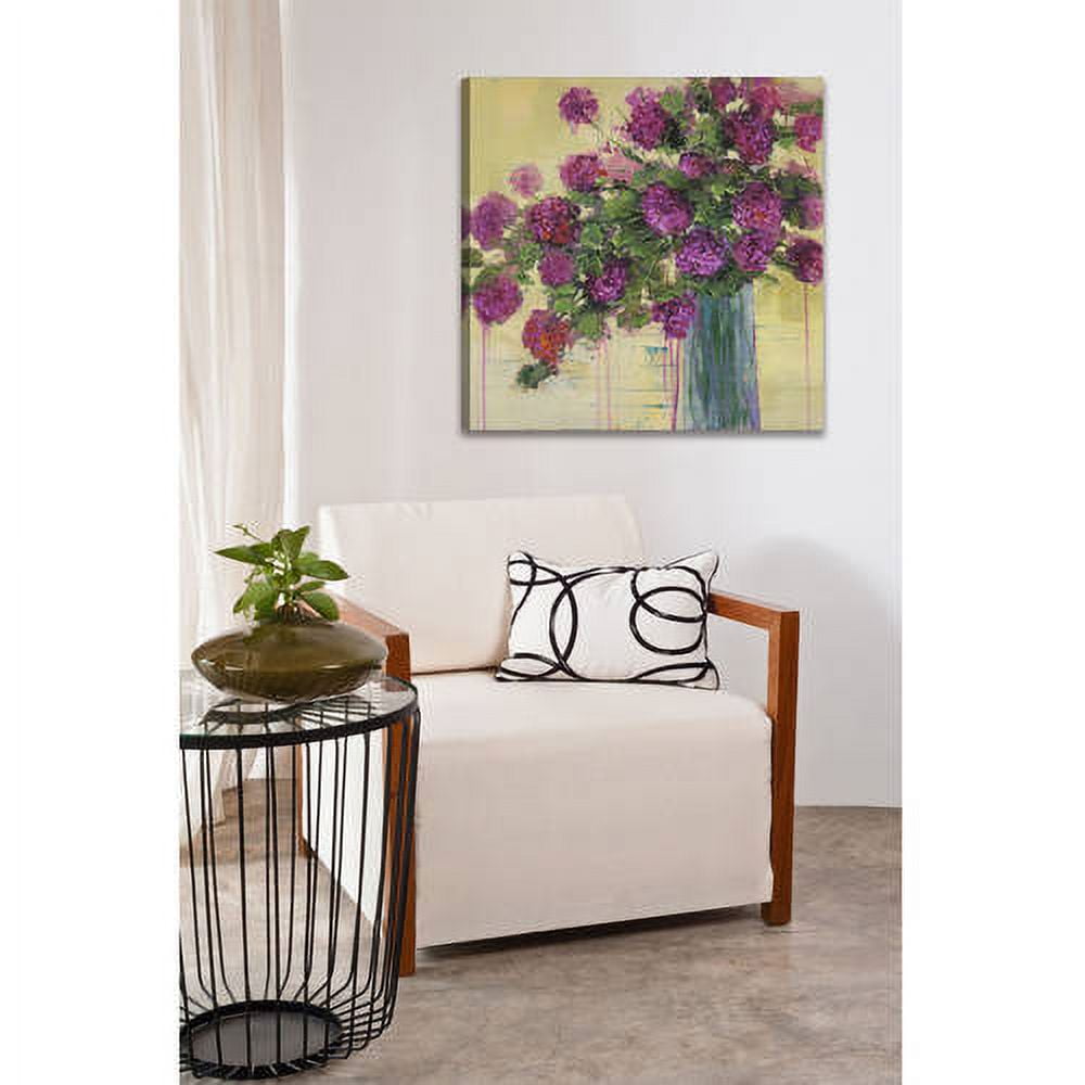 Marmont Hill - "Flower Remedy II" by Julie Joy Painting Print on Wrapped Canvas
