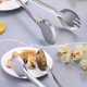 thumbnail image 5 of 6 pinzas para servir de acero inoxidable, pinzas para servir comida de 9 pulgadas, pinzas para servir aperitivos, pinzas para bufé, tenedor, para servir, cocinar, ensaladas,, 5 of 5