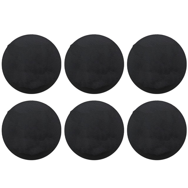 Set de 6 Piezas de Posplatos Redondos de 13 Pulgadas Mesa de Comedor No Resbaladiza Lavables Posplatos