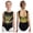 Gold, variant on iiniim Girls Sleeveless Gymnastics Leotard Sparkly Rhinestone Dance Jumpsuit Contrast Color Tank Unitard Gold 6