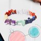 thumbnail image 5 of Cristales naturales 7 Chakras Piedra Pulsera elástica Hombres Mujeres Joyas (A) Ehuebsd Libre de BPA, 5 of 8