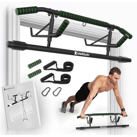 New Upgrade Pull Up Bar for Doorway - Foldable Design & Space-Saving Upto 440 Lbs Capacity No Screwing or Slipping - USA Original Patent Designed Shipped Warranty$$Sport & Recreation Other