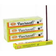 Panchavati Dhoop Sticks, Twelve 10 Stick Packs, 5" King Size, 120 Log Bundle