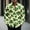 Green 7, variant on BLTIBY 2025 St. Patrick's Day Shirt for Men Button Down Irish Shamrock Printed Long Sleeve Lapel Shirts Casual Loose Fit Tops Green 6 M