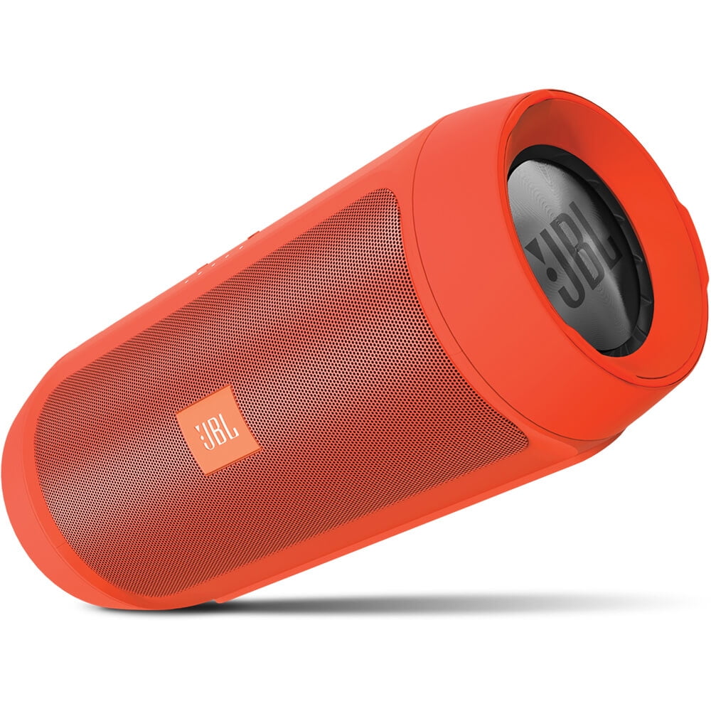 JBL CHARGE2+ORG Charge 2+ Splashproof Speaker - Orange - Walmart.com