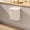 Beige, variant on Kitchen Hanging Trash Can Large Capacity Garbage Basket Wall Mounted Trash Bin with Lid for Bathroom,9.36x4.92x9.88 inch