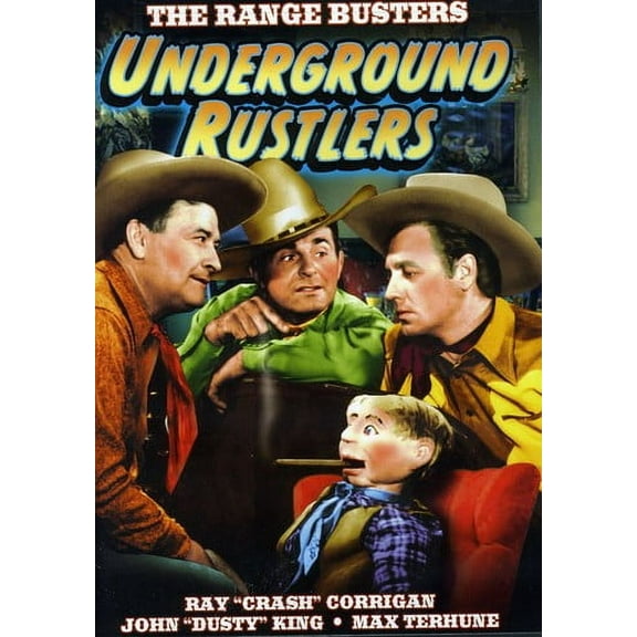 Range Busters: Underground Rustlers (DVD), Alpha Video, Western