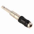 thumbnail image 2 of Universal Multi-Angle Drill Bit Holder Extension Rod, 1/4 Inch Hex Shank, Hand Tool Accessory for Various Drilling Tasks (Black & Silver), 2 of 5