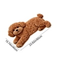 thumbnail image 3 of Funny 2D Dog Shaped Floor Mat, Soft Non-Slip Fleece Door Rug for Entryway Bedroom Bathroom, Cute Pet Print Indoor Carpet, 23.6 x 15.9 Inch Multicolor, 3 of 7