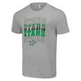 thumbnail image 2 of Men's Starter Heather Gray Dallas Stars Four Team Name Logo T-Shirt, 2 of 3