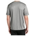 thumbnail image 2 of Yellow Rooster Men's PosiCharge RacerMesh Tee Grey Heather 2XL, 2 of 5