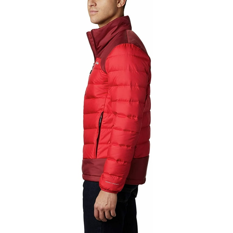Columbia Mens Autumn Park Down Jacket Mountain Red Red Jasper Medium Walmart