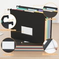 thumbnail image 3 of Hanging File Folders, 3 Pack File Folders Letter Size, 7 Expanding Accordion Pockets, 1/3-Cut Tab Larger Capacity Hanging Folders for Filing Cabinet, Office Supplies, Back to School Supplies, 3 of 7