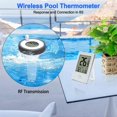 thumbnail image 4 of Pool Thermometer, Wireless Floating Digital, with IP67, Indoor Receiver, 60m Range, 4 of 5