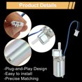 thumbnail image 4 of Unique Bargains Fuel Pump for Kawasaki Prairie ATV 650 2002-2006 Metal Electric Fuel Pumps Set Replaces No.1511063B00, 4 of 6
