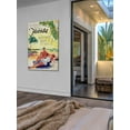 thumbnail image 6 of "Travel Poster Florida" Painting Print on Wrapped Canvas, 6 of 7