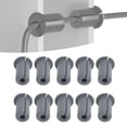 thumbnail image 1 of Kit de Enrutamiento de Cables Starlink de 10 piezas, Bujes de Alimentación de Cables de Silicona, Clips de Enrutamiento de Montaje de Cables, Ojal de PARED PARA CABLES, BUJES DE, 1 of 7