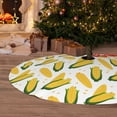 thumbnail image 2 of Cauagu 36" Christmas Tree Skirt Corn On The Cob Pattern Christmas Tree Decorations Tree Mat for Xmas Decorations Occasion Holiday Home Decor -36", 2 of 7