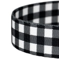 thumbnail image 3 of Country Brook Petz® 1 inch Black & White Buffalo Plaid Dog Leash, 4 Foot, 3 of 3
