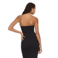 thumbnail image 2 of Forever 21 Women’s Bandage Style Maxi Dress with Seashell Hardware, Strapless Cutout Bodycon Long Dress for Parties, XS-XL, 2 of 6
