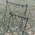 thumbnail image 4 of Outdoor Hanging Rack Camping Triangle Storage Rack Light Stand Multifunction Clothes Drying Tripod for Outdoor Cooking Camping Picnic, 4 of 7