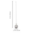 thumbnail image 3 of 1pc Retro Watch Embossed Flower Pocket Watch Fashion Creative Hanging Watch, 3 of 7