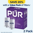 thumbnail image 4 of (4 pack) PUR Faucet Mount Replacement Water Filter 2-Pack, 6 Month Supply, RF33752, 4 of 11