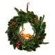 thumbnail image 5 of Corona de invierno,Guirnalda artificiales de Navidad,Colgante de pared Guirnalda de invierno Decoración navideña,Guirnalda de puerta Adornos Granja Guirnalda,Telón de fondo de boda, 5 of 9