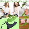 thumbnail image 1 of Dvkptbk Stainless Steel Picker 9 Hole Herb Cutter Stainless Steel Herb Peeler Vegetable Defoliation Kitchen Gadget Kitchen Gadgets, 1 of 9