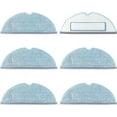 thumbnail image 1 of 6 Pack Replacement Mop For Xiaomi Roborock T7s T7s Plus S7 Vacuum Cleaner Cleaning Cloths For Roborock S7, 1 of 5