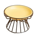 thumbnail image 4 of Elevated Cat Feeder Bowl Ceramic Dish Iron Rack Anti Slip Multipurpose Accessory K, 4 of 9