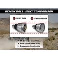 thumbnail image 3 of Demon Powersports Rotule Lourde/haute Robuste pour (2008-20) Polaris RZR/Ranger/Sportsman/Scrambler/General, en Acier Chromé, Traité Thermiquement, Design Réglable et Renforcé, 3 of 4