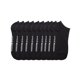 thumbnail image 1 of Calcetines Steve Madden Legwear, básicos, lisos, cortes bajos, negros, 1 of 4