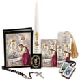 thumbnail image 5 of Boys Blessed Sacrament Deluxe First Communion Gift Box Set with Candle, 5 of 6
