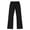 A Black, variant on Aislor Kids Girls Black Jazz Dance Basic Classic Stretchy Loose Pants Trousers