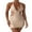 Khaki, variant on Lamuusaa Womenacute;s Halter BodyconDress, Sleeveless Tie Backless Hollow Out Knit Beach Dress