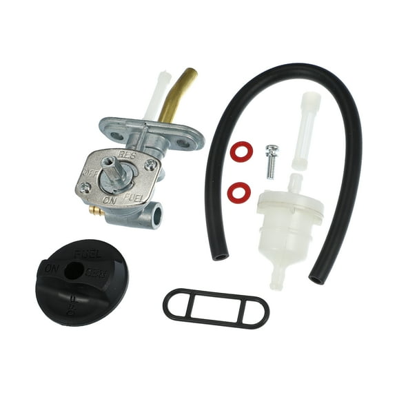 Unique Bargains 1 Set of ATV Fuel Gas Tank Petcock Valve with Lever Screw 0470-344 for Arctic Cat
