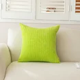 thumbnail image 3 of Venta al por mayor de fundas de almohada de felpa, fundas de almohada de rayas rectas, fundas de almohada nórdicas Sandstorm para sala de estar y oficina, 3 of 5