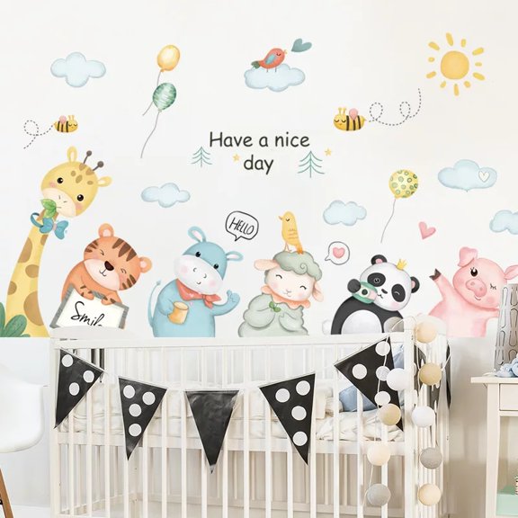 Vinil Decorativo Infantil Autoadherible H&Jess Bebé Niños Interiore VINIL INFANTIL