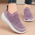 thumbnail image 4 of NOKIO Women'S Running Shoes With A Sock-Like Fit Women'S Tennis Shoes Women's Soft Orthopedic Shoes Breathable Woven Go Walking Slip On Foam Shoes Arch Support Hands Slip In Sneakers, 4 of 6