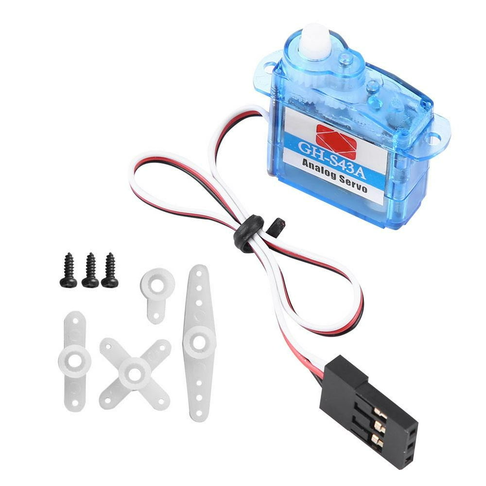 Mgaxyff 4.3g Mini Micro Analog Servo Nylon Gear for RC Boat Drone