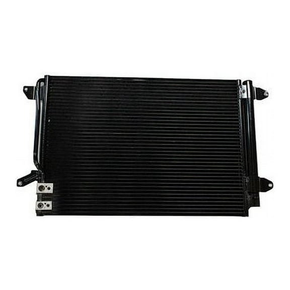 A/C Condenser - with Receiver Drier - Compatible with 2011 - 2015 Volkswagen Jetta 2.0L / 2.5L 2012 2013 2014