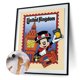 thumbnail image 3 of Kit de pintura por números DIY dibujos animados Gran Bretaña arte al óleo imagen artesanía decoración del hogar (H1120) Hugtrwg Para estrenar, 3 of 9